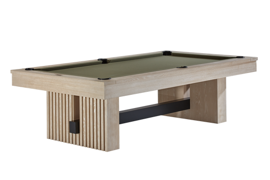 Vancouver 8' Pool Table (Natural Ash) (VANCOUVERNAOLIVE-DTCKIT)