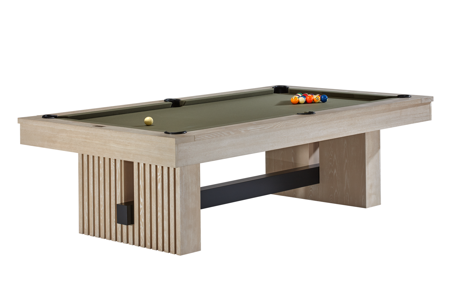 Vancouver 8' Pool Table (Natural Ash) (VANCOUVERNAOLIVE-DTCKIT)