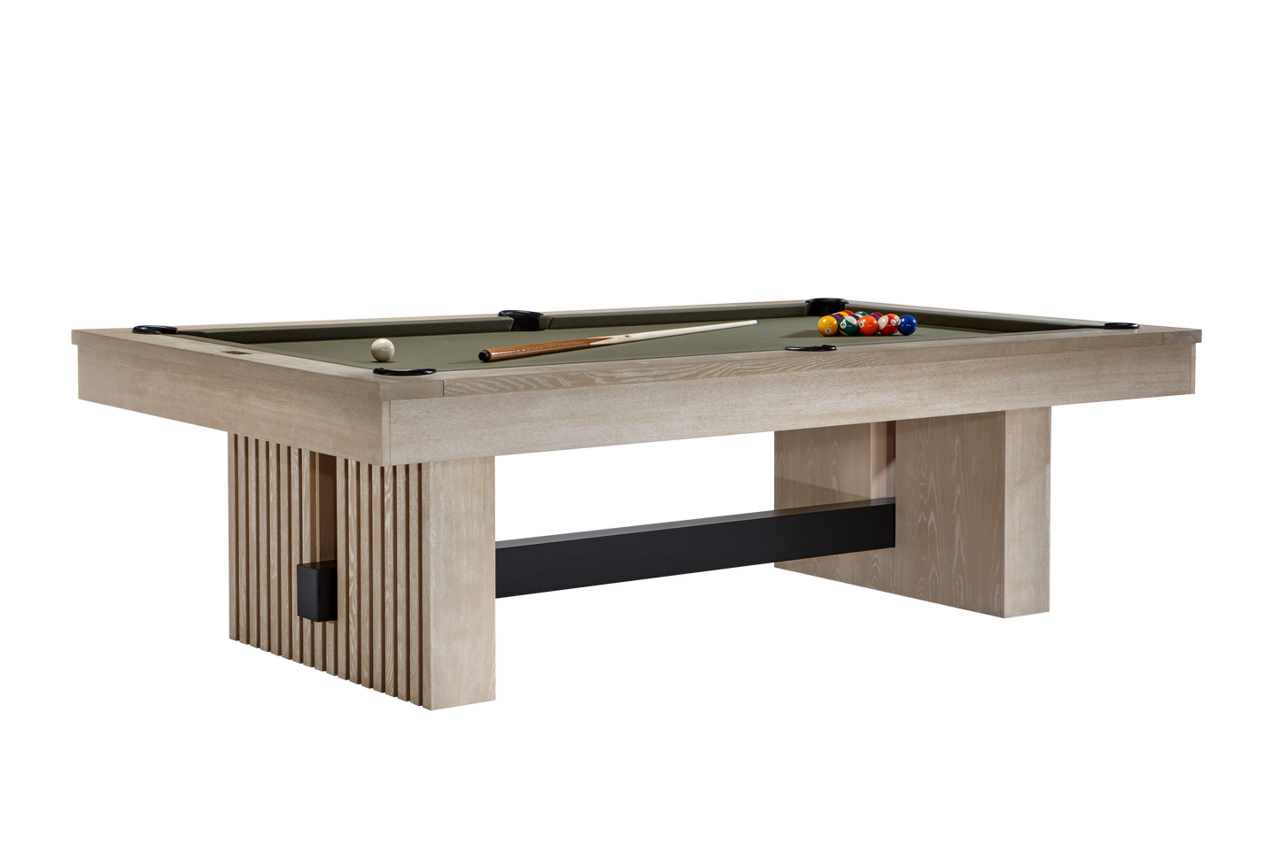 Vancouver 8' Pool Table (Natural Ash) (VANCOUVERNAOLIVE-DTCKIT)