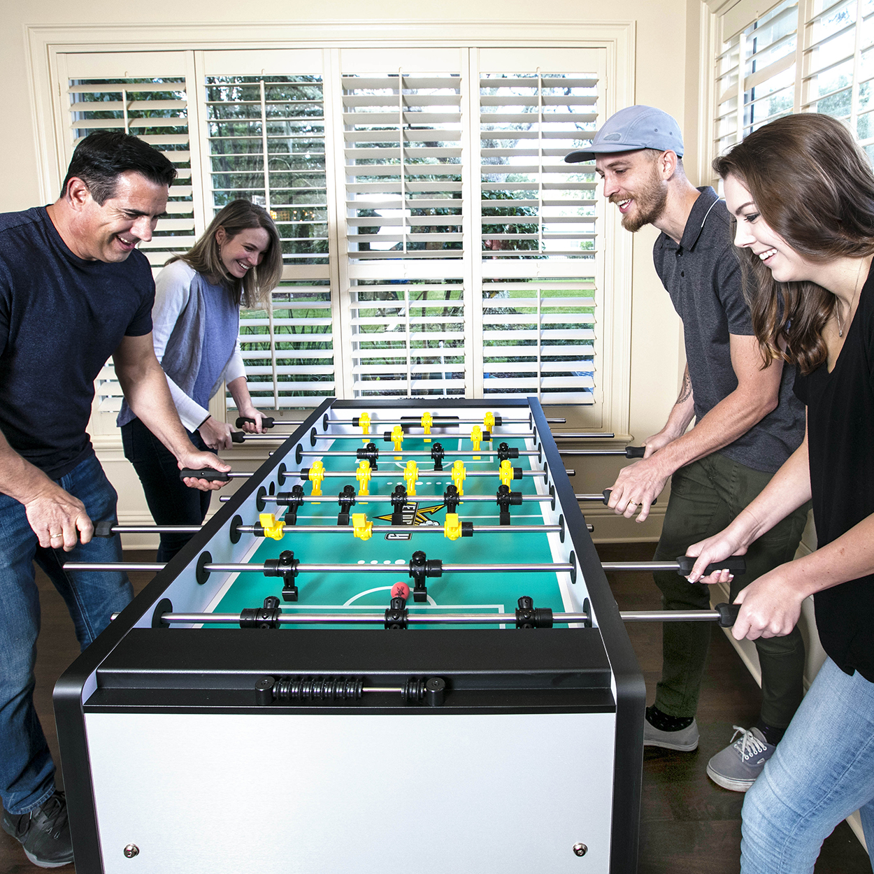 Velocity 3-Goalie Foosball Table (VF5000)