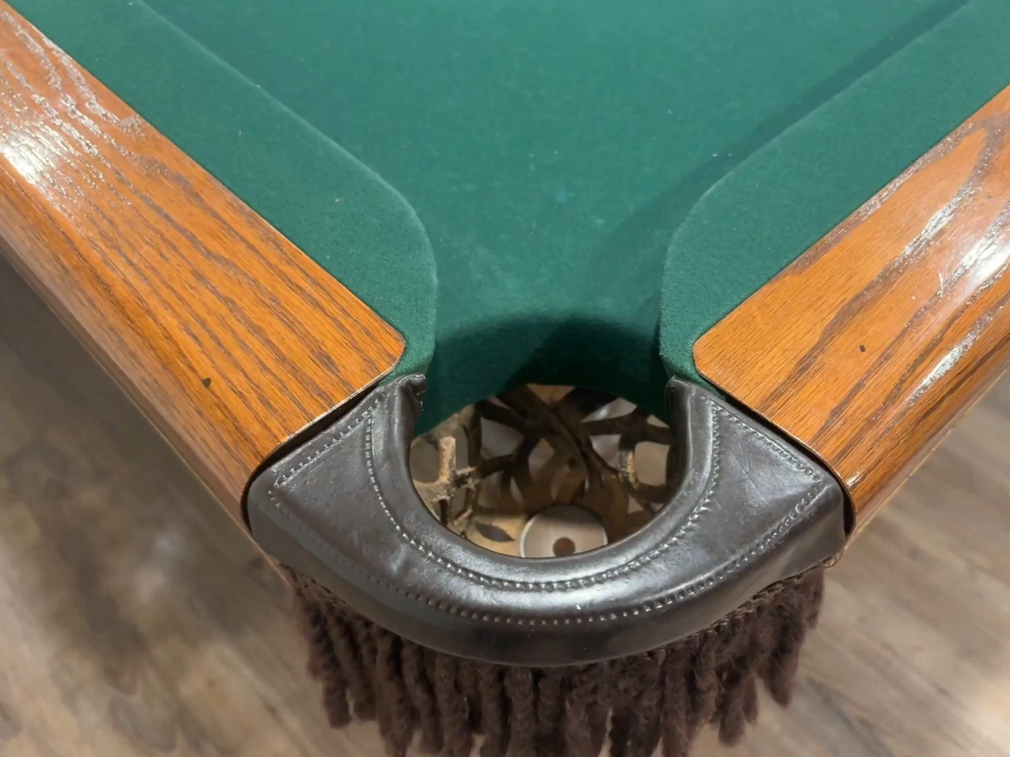 9' Dufferin Classic Preowned Snooker/Pool Table | Roasted Oak Slate