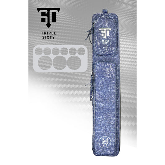 Viking Triple 60 Custom Leather Case Blue