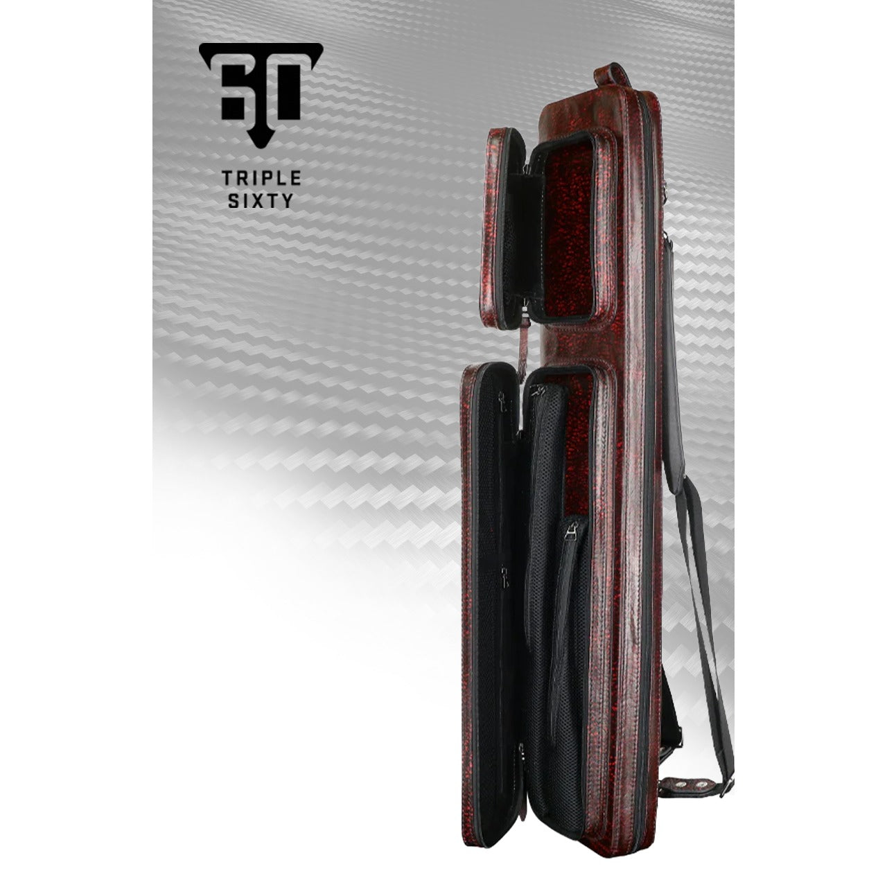 Viking Triple 60 Custom Leather Case Red - view 3