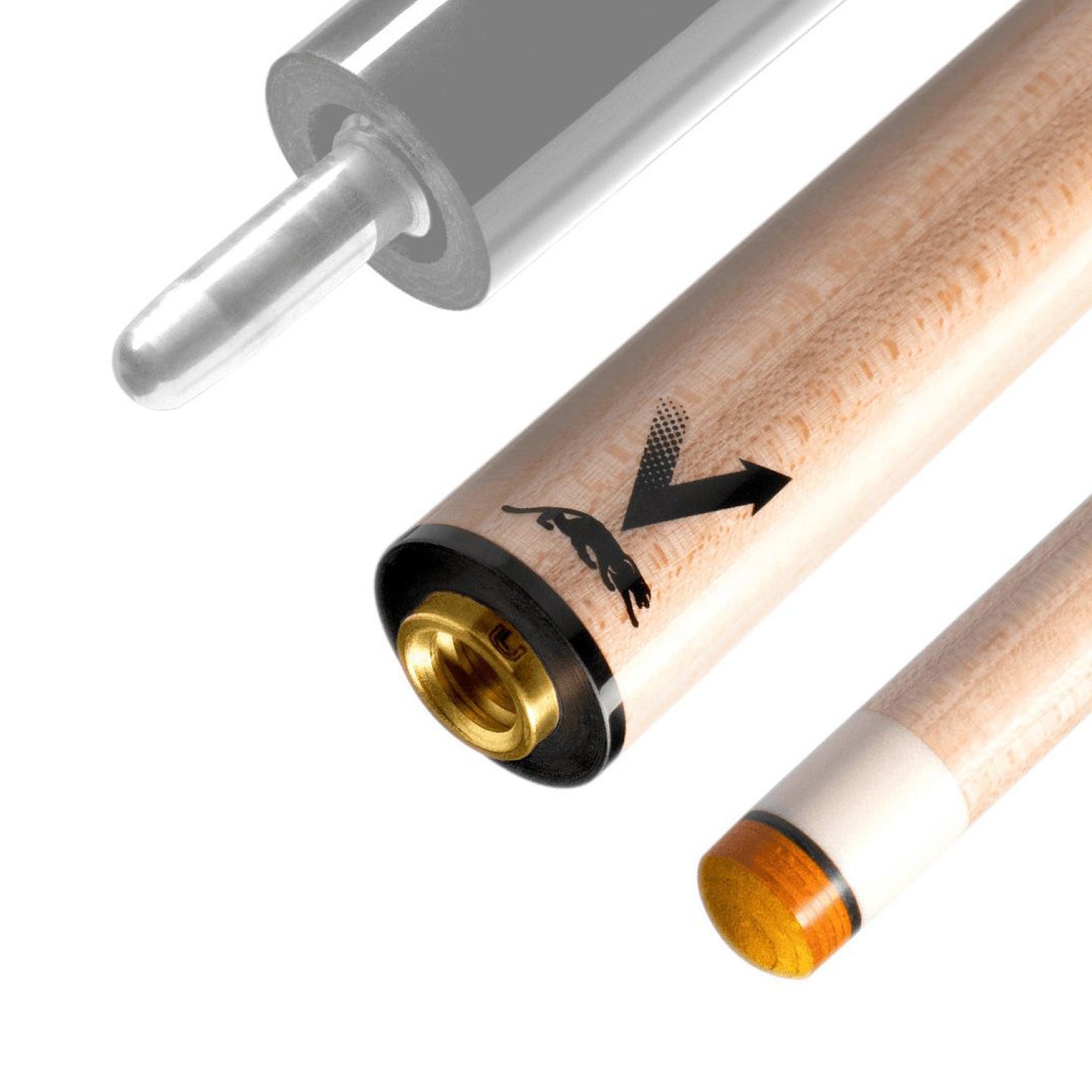 Predator 3RD GEN Z Shaft, UNI-LOC, THIN BLK Colar,  SKU Z-3UNITBC