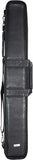 ASKA Soft Leatherette Pool Cue Case/Bag, 2B4S Black, LS24BLK