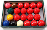 Premier Snooker Ball Set by Aramith, 22 balls, 2-1/16"