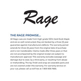 Rage Emerald Emperor Cue With Black Nylon Wrap RG186 Rage Pool Cue