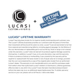 Lucasi Custom LZC57 Gray Birdseye/Bocote Points/Leather Pool/Billiard Cue Stick