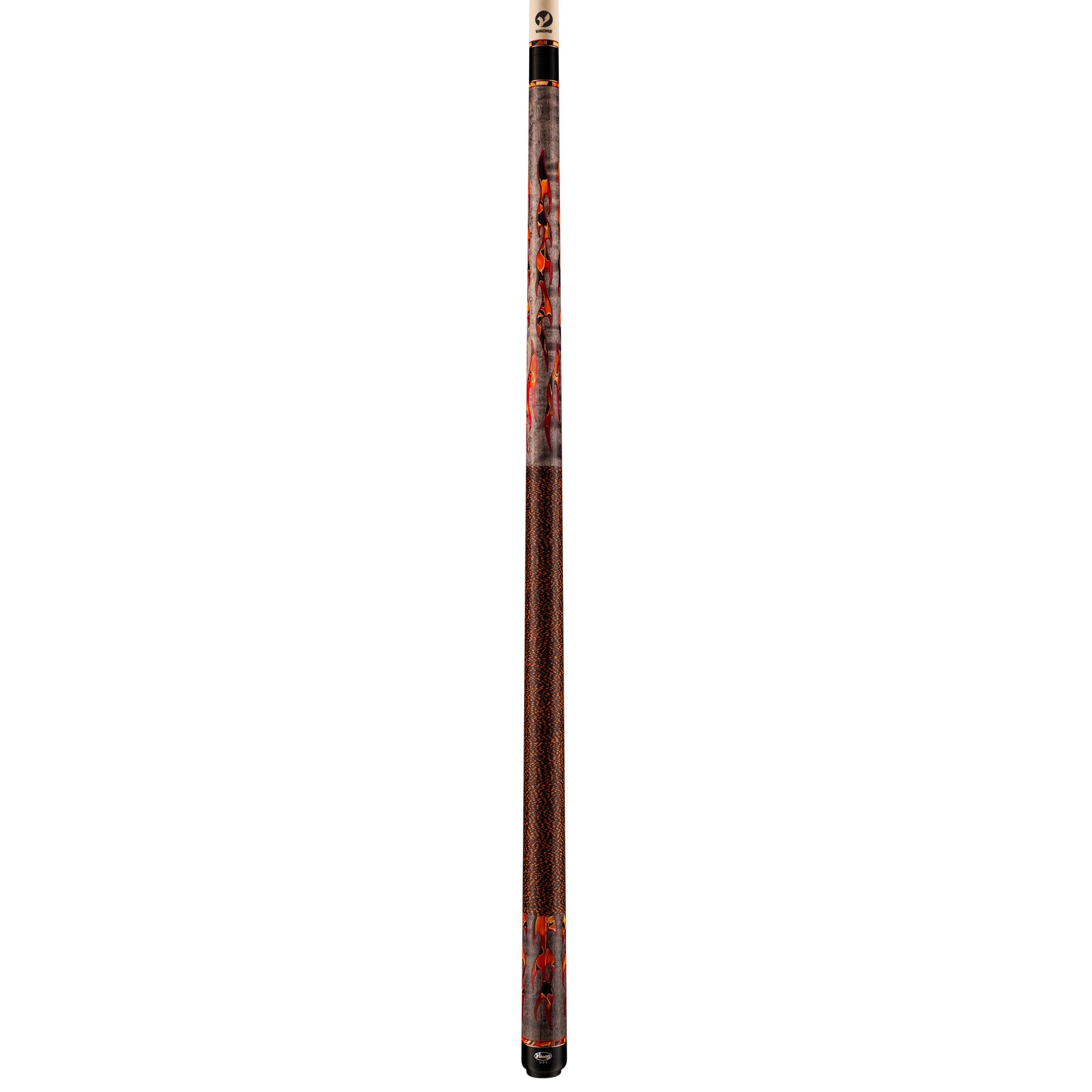 Full view of the Defender DF0411 pool cue stick on white background.