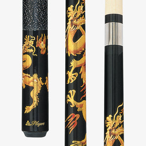D-DRG Players® Pool Cue, 12.75mm Le Pro Tip, Maple Shaft, 5/16x18 Joint