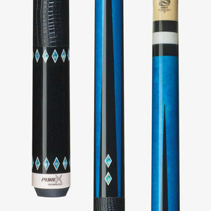 HXT32 PureX® Technology Pool Cue, 12.75mm Kamui Black Layered Tip, Maple Shaft, 5/16x18 Joint