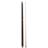 ASKA Pool Cue Stick PC1, Quick Joint, Black Irish Linen, Black Matte Finish, Bamboo Rings, Metal Joint, 12.75mm Tip