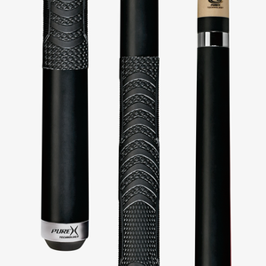 HXTC13 PureX® Technology Pool Cue, 11.75mm Kamui Black Layered Tip, Maple Shaft, 5/16x18 Joint